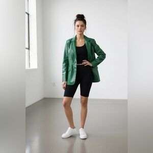 Topshop Emerald Green Outerwear